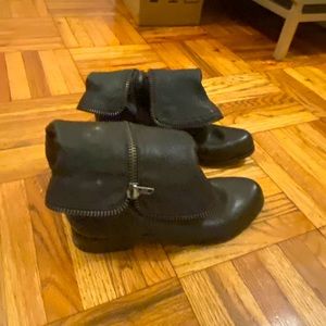 BCBG Zipper Boots. Size 10